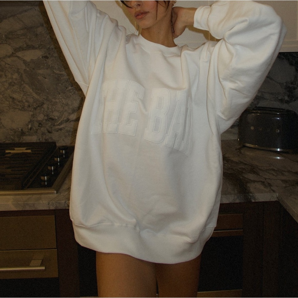 the bar varsity sweatshirt